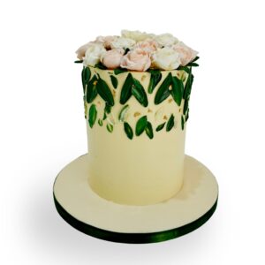 fresh flower cake