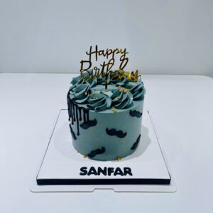 Mustache Cake