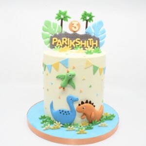 Dinosaur cake