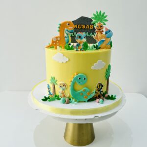 Dinosaur cake