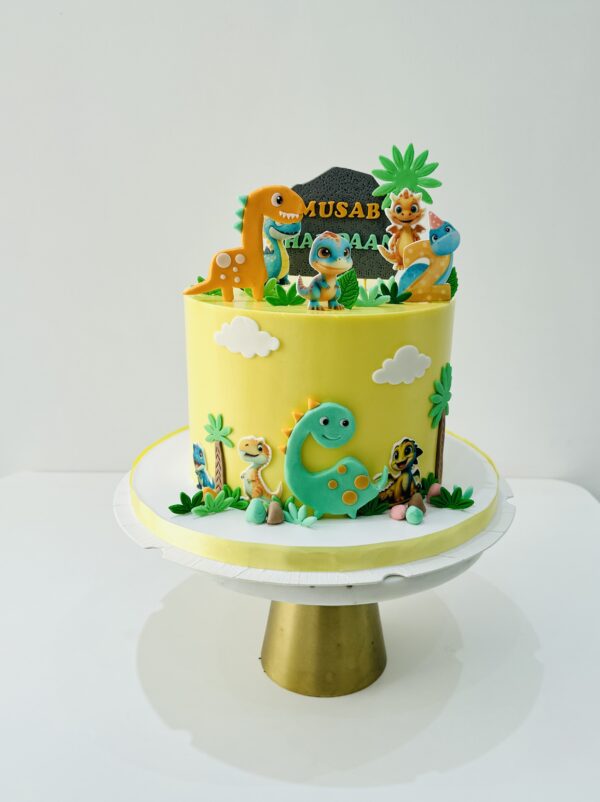 Dinosaur cake