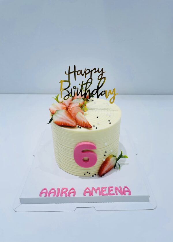 choco strawberry cake