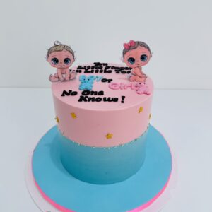 Baby shower cake