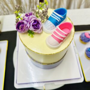 Baby Booties Cake