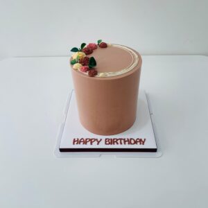 fresh flower cake