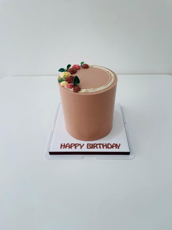 fresh flower cake
