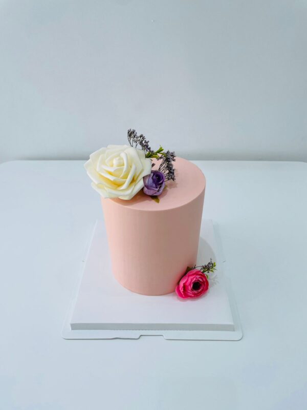 fresh flower cake