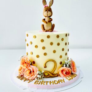 fresh flower cake