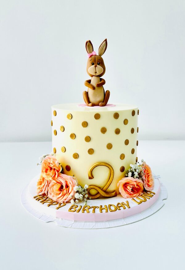 fresh flower cake