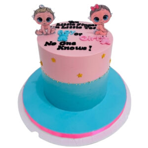 Baby shower cake