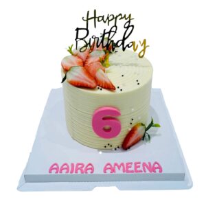 choco strawberry cake