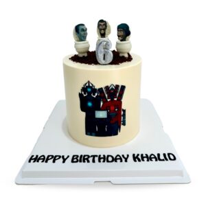 Skibidi Toilet Cake