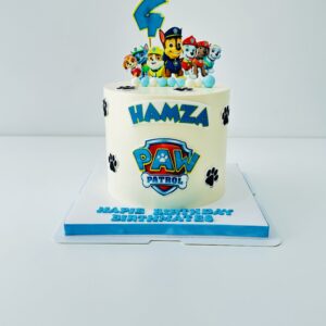 Paw Theme Cake