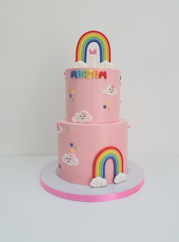 Rainbow Theme Cake - Image 2