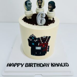 Skibidi Toilet Cake