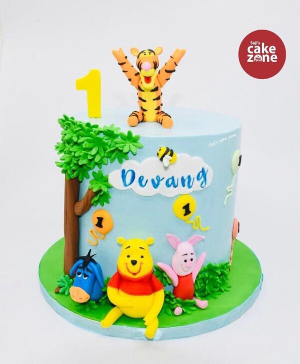 Pooh Cake